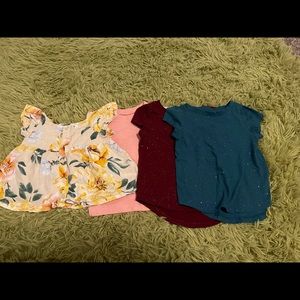 12-18month girl lot of shirts